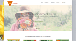 Desktop Screenshot of frankonia-samen.de